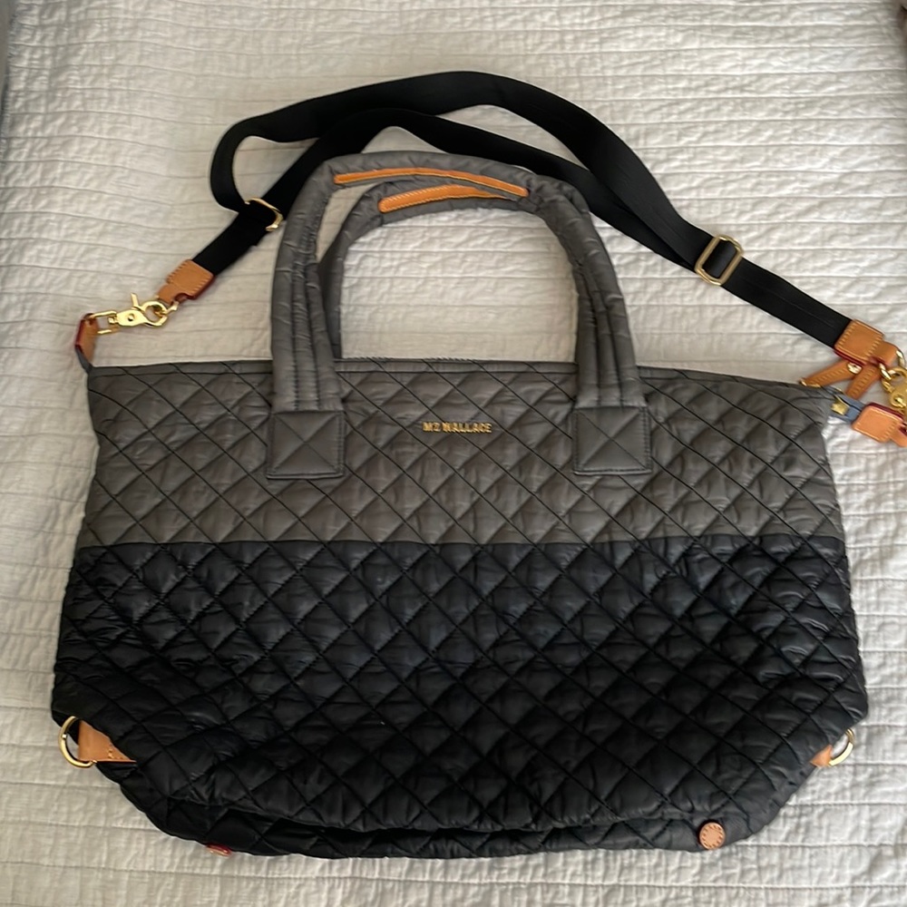 MZ Wallace Large Sutton Magnet/Black colorblock